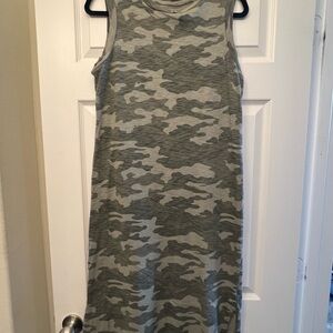 Camo Sleeveless Dress